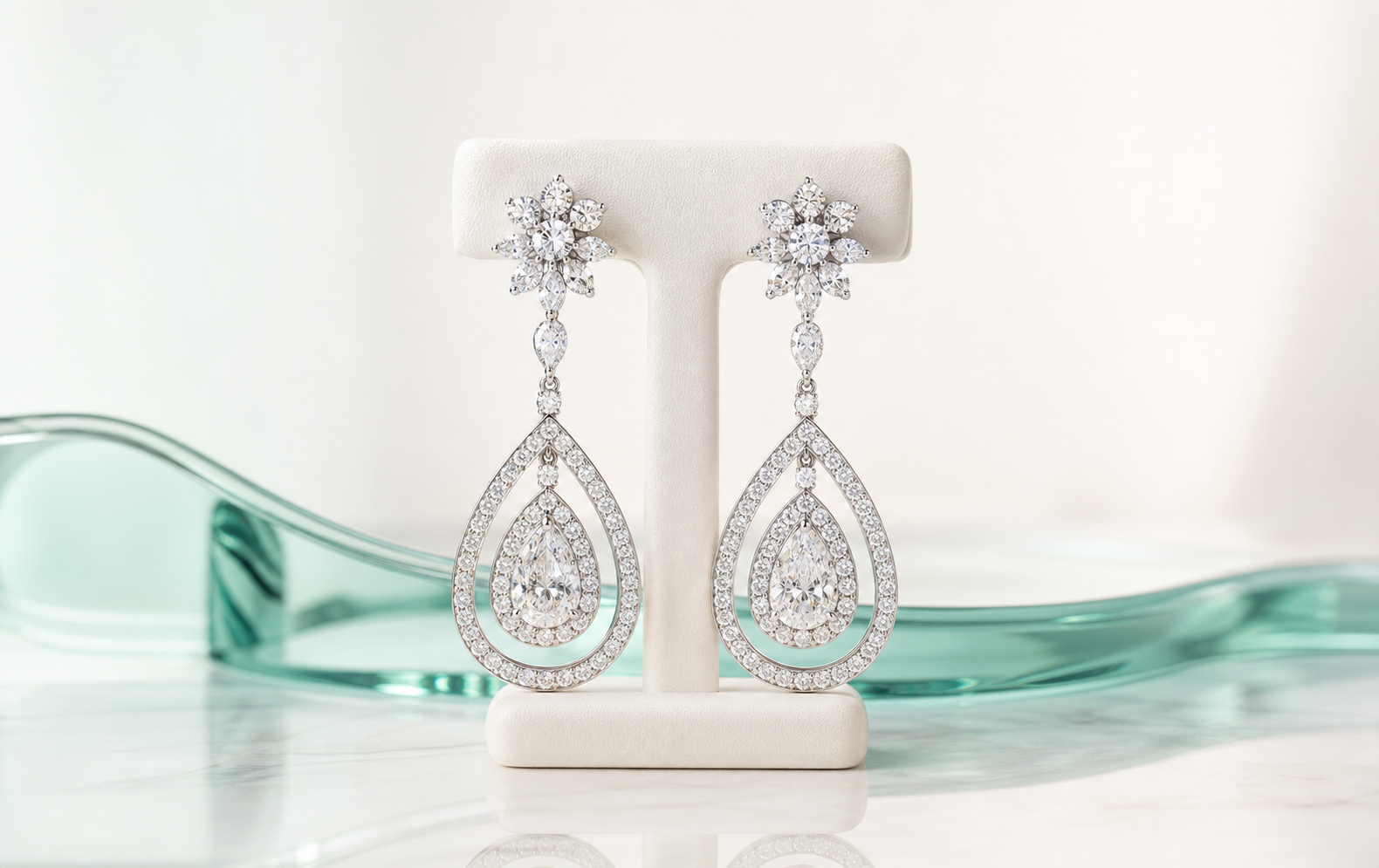 Diamond earrings
